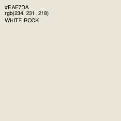 #EAE7DA - White Rock Color Image